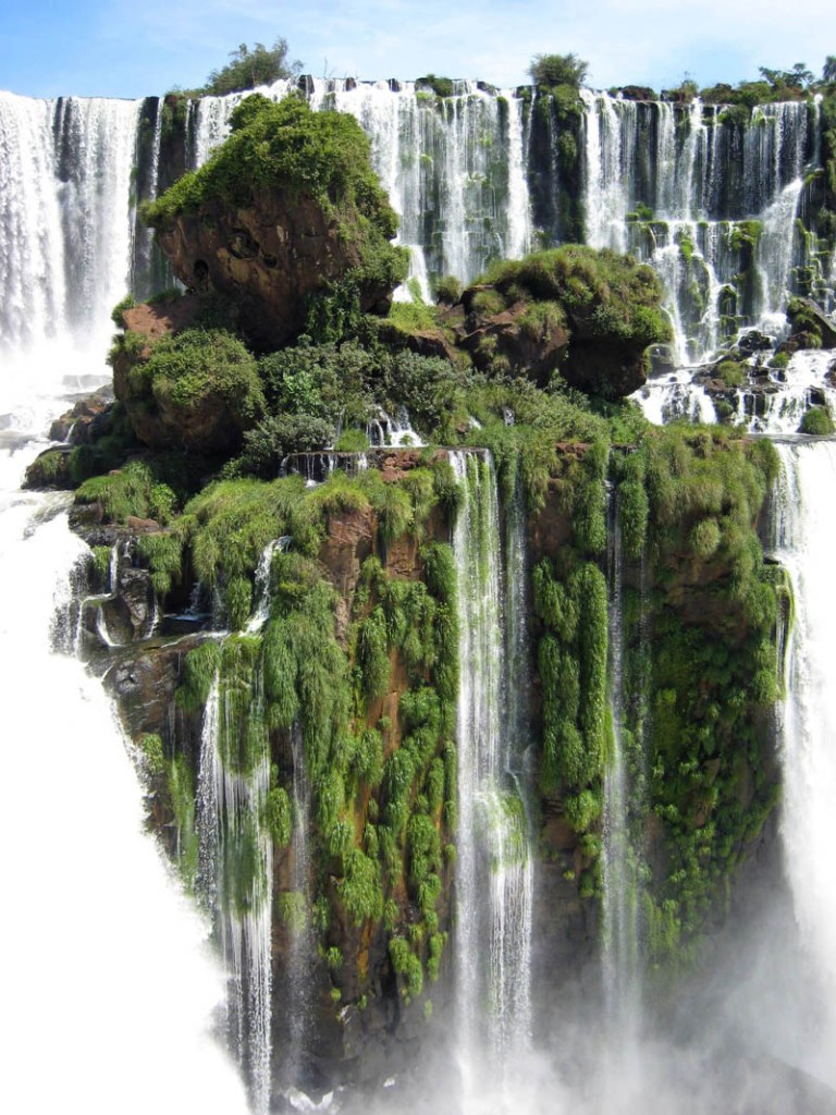 Picture of the Day: The Waterfall Island at Iguazu Falls