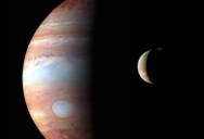 Picture of the Day: An Eruption on Io as Jupiter Looms