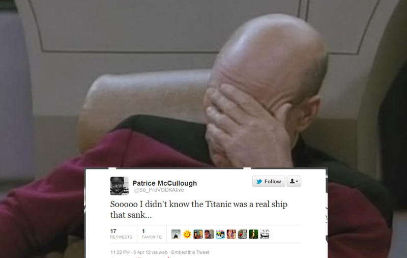 23 People Who Didn't Know the Titanic was Real