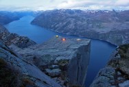 Picture of the Day: Cliff Camping in Norway