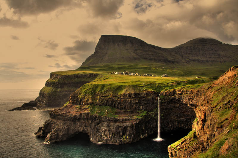 Picture of the Day: Gasadalur Village in the Faroe Islands