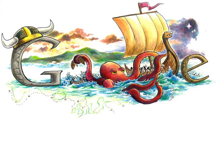 The Top 50 Google Doodle Contest Winners Gallery » TwistedSifter