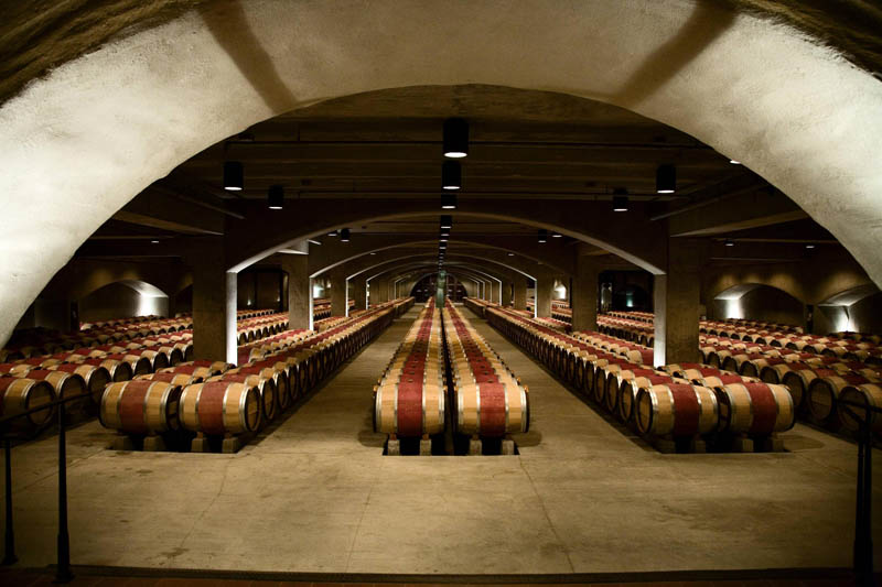 Picture of the Day: The Robert Mondavi Wine Cellar in Napa Valley