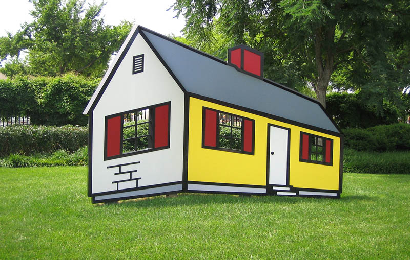 This House by Roy Lichenstein Will Trip You Out