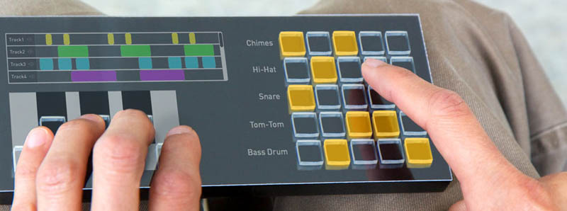 The Touchscreen of the Future: Buttons That Morph Onto Surface