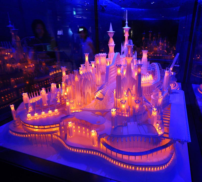 An Incredible Castle Made from Paper
