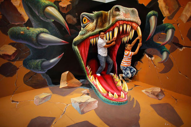 The 3D Art Exhibit that Lets You Interact with the Artwork
