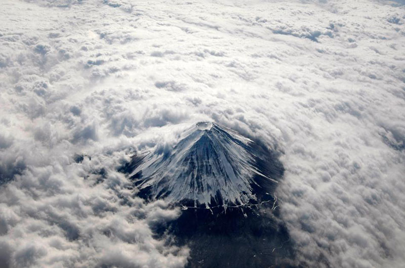 Picture of the Day: Mount Fuji From Above