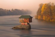 Picture of the Day: A Tiny River House in Serbia