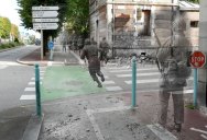 Ghosts of War: WWII Photos Blended Into Present Day