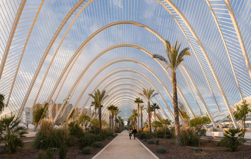 Picture of the Day The Umbracle in Valencia, Spain » TwistedSifter