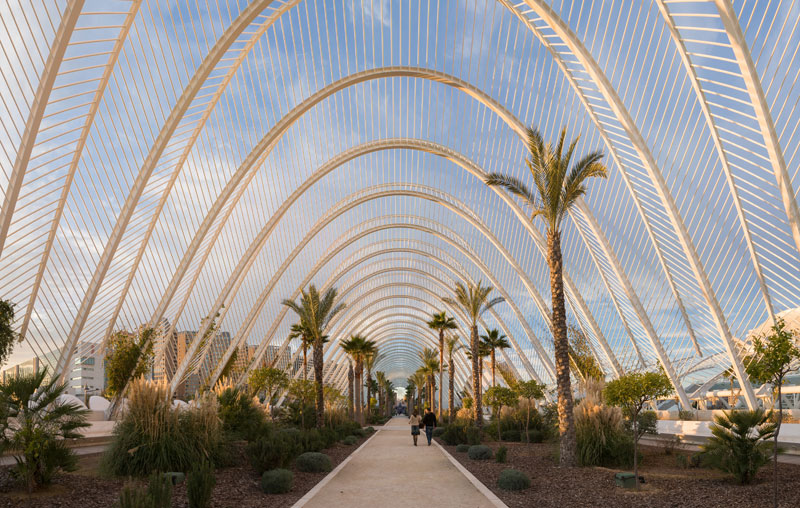 Picture of the Day: The Umbracle in Valencia, Spain