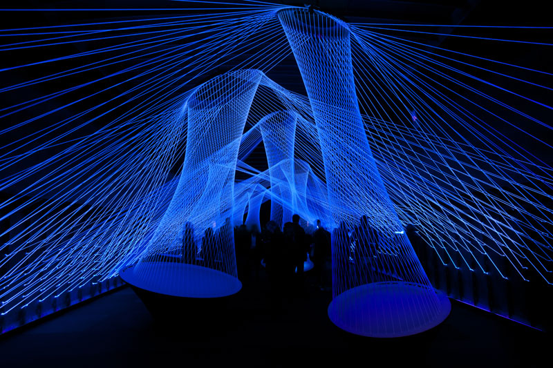 Picture of the Day: The 'Resonate' Light Installation at Luminale
