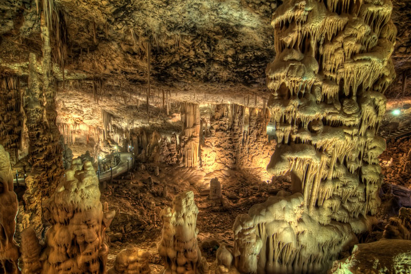 The Soreq Stalactite Cave in Israel