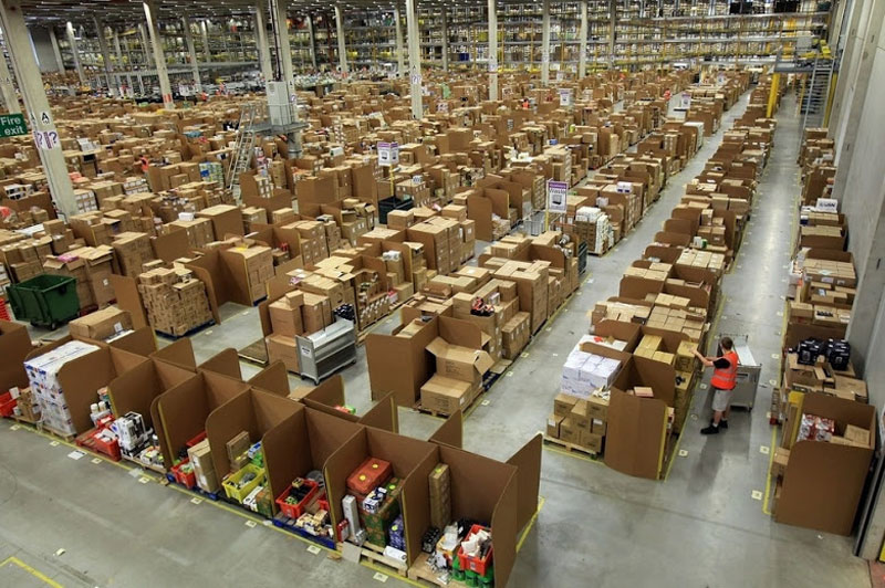 Inside Amazon’s ‘Chaotic Storage’ Warehouses » TwistedSifter