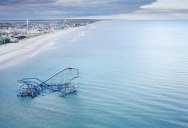 Picture of the Day: The Roller Coaster Submerged by Sandy