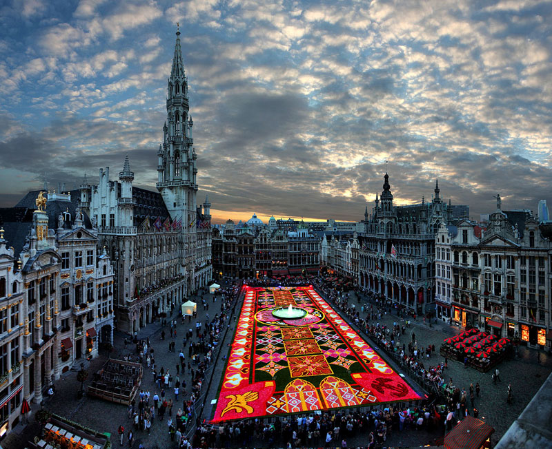 Picture of the Day: Brussels Flower Carpet