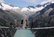 Picture of the Day: Hanging Bridge in the Zillertal Alps
