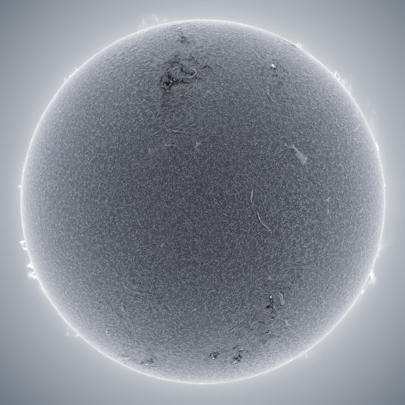 Detailed Photos of the Sun by a Backyard Astronomer