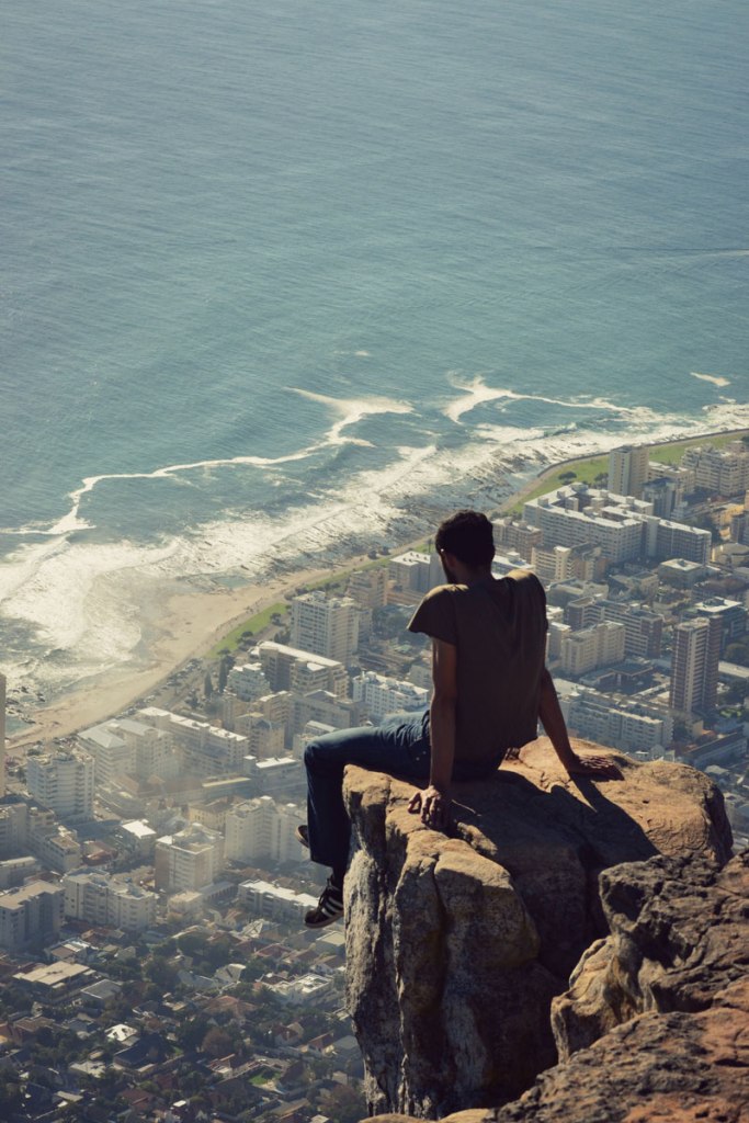 Picture of the Day: Looking Down from Lion's Head