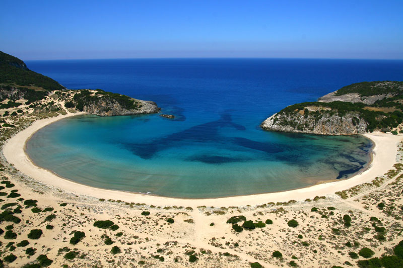 Picture of the Day: The Omega Shaped Beach in Greece