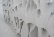 Picture of the Day: Artistic Snowdrift