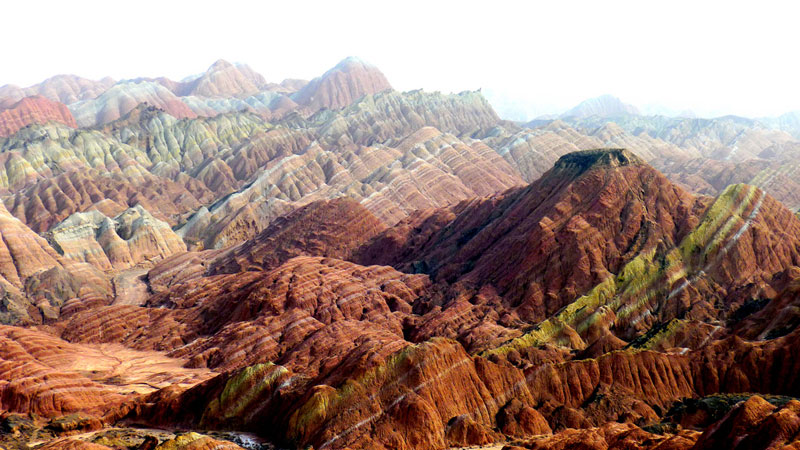 The Painted Landscapes of China Danxia