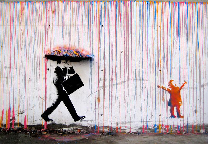 Picture of the Day: Raining Paint in Norway