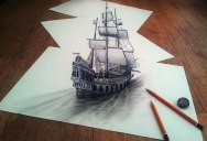 These 3D Drawings Leap Off the Page