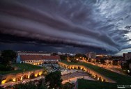 Picture of the Day: Shelf Cloud Over Timisoara