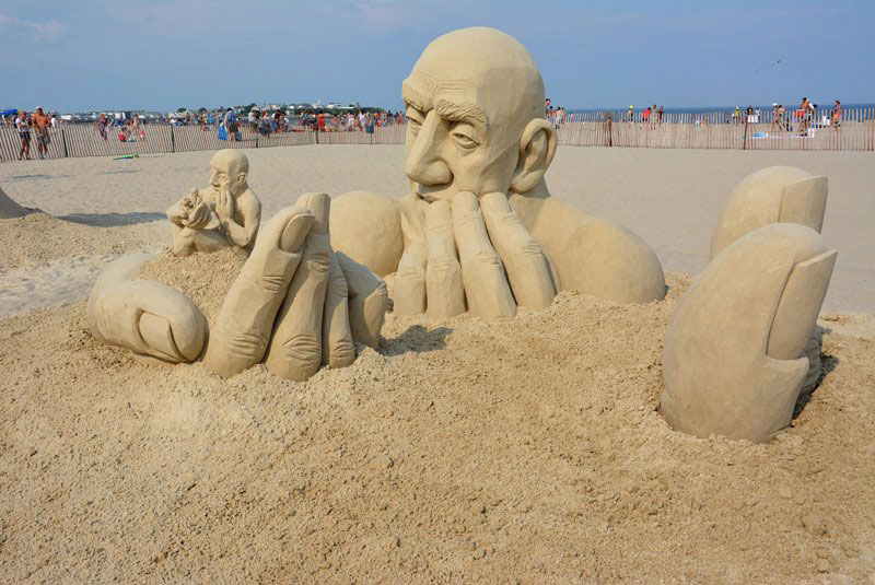 The Infinity Sand Sculpture by Carl Jara » TwistedSifter