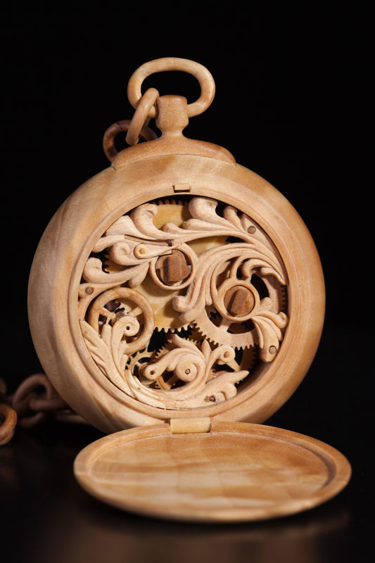 These Functioning Watches Were Carved From Wood » TwistedSifter