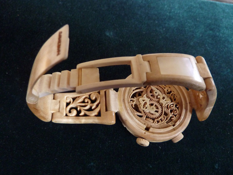 These Functioning Watches Were Carved From Wood » TwistedSifter