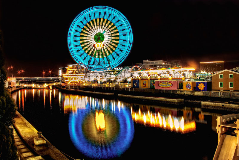 Have You Ever Seen Long Exposure Photos of Ferris Wheels?