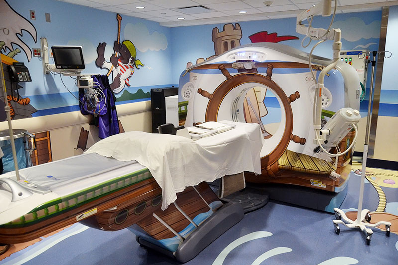 Picture of the Day: Sailor-Themed CT Scanner for Kids