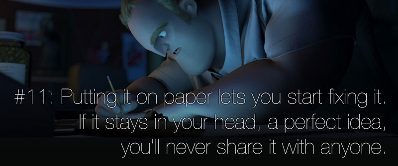 Pixar's 22 Golden Rules of Storytelling