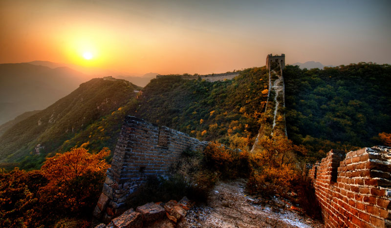 Picture of the Day: The Great(ly) Overgrown Wall of China