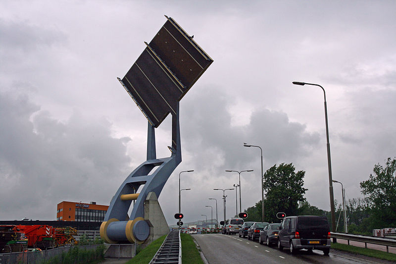This 'Flying Drawbridge' in the Netherlands is Amazing