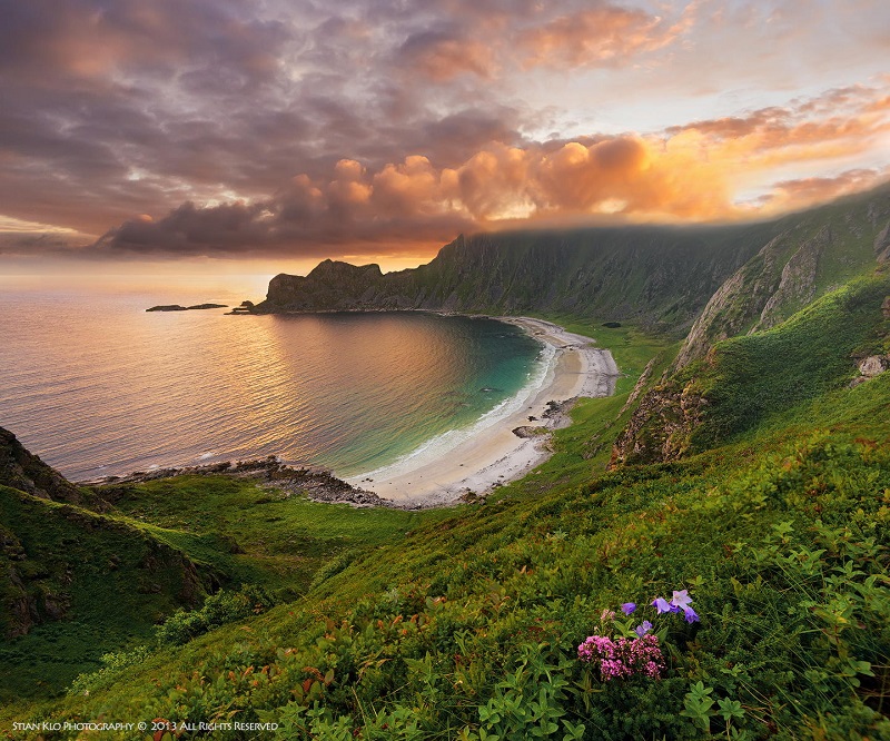 Picture of the Day: Hoyvika Beach, Norway