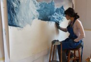Artist Fulfills Late Mother’s Dream to Visit Greenland and Create Art