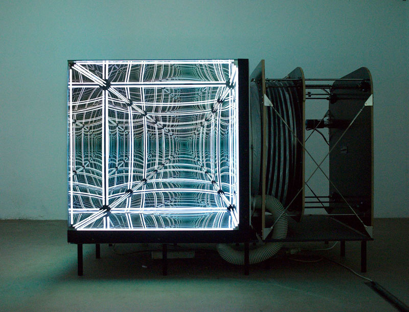 This Light-Bending Cube of One-Way Mirrors Will Really Trip You Out