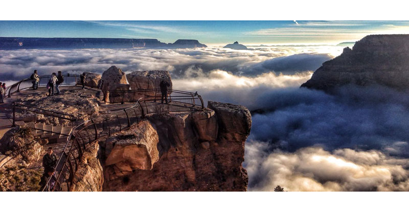 Every 10 Years a River of Fog Fills the Grand Canyon