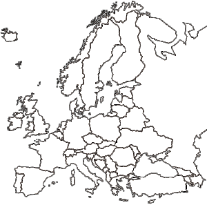 blank map of europe blank map of europe