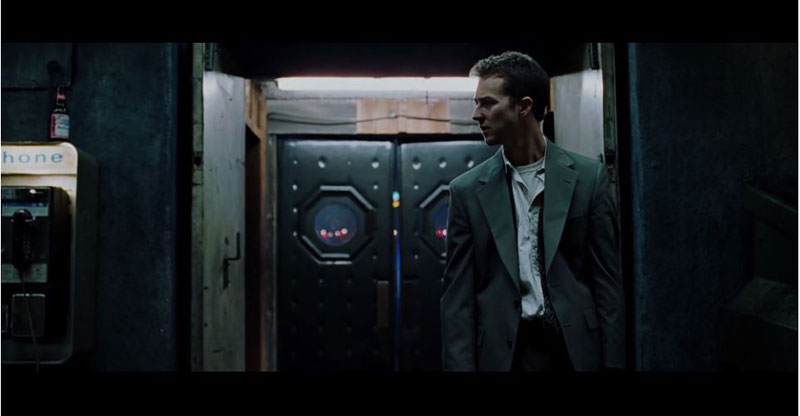 A Classic Scene from Fight Club with Tyler Durden Digitally Removed »  TwistedSifter