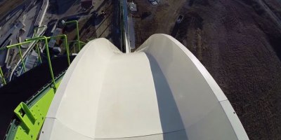 This is the World's Tallest Waterslide. It's Higher than Niagara Falls