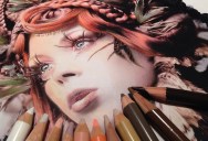 Hyperrealistic Artworks Surrounded by the Supplies Used to Create Them