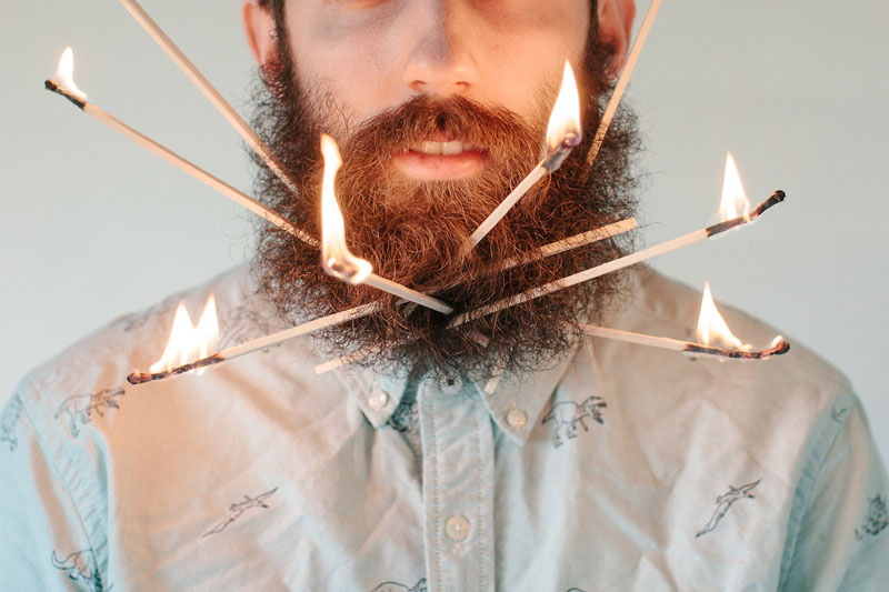 This Guy Takes Photos with Random Things in his Beard because He Can ...