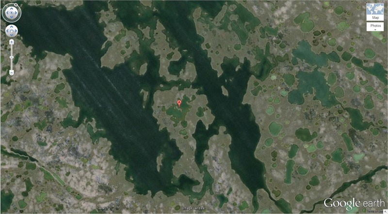 island lake island 50 Amazing Finds on Google Earth