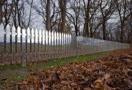 A Mirrored Fence that Changes with the Seasons