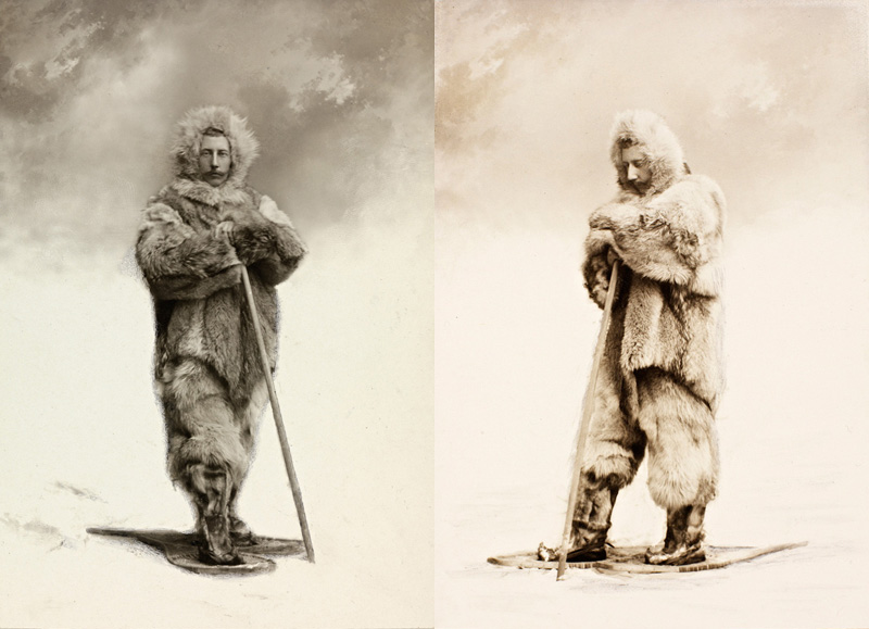 Rare Portraits of Roald Amundsen. The First Person to Reach the South Pole